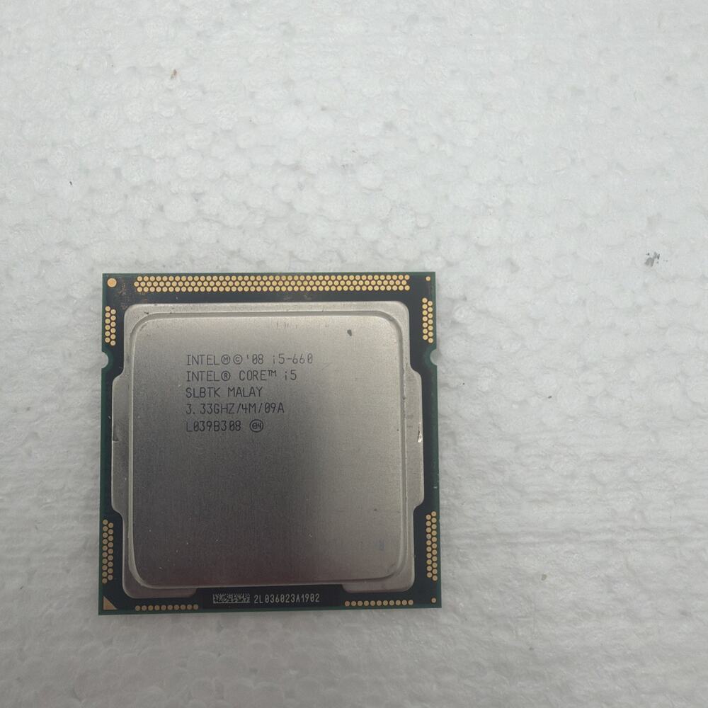 Intel Core i5-660 3.33GHz Dual-Core Processor - LGA1156 - SLBTK - Tested